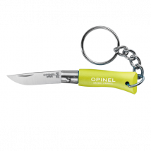 Couteau de poche Opinel Porte-clés Colorama n°02 lame 3,5cm anis - Couteaux du Chef - Couteaux du Chef