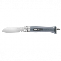 Couteau pliant Opinel n°09 Bricolage manche polyamide gris - Couteaux du Chef - Couteaux du Chef