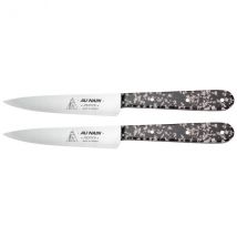 Lot 2 couteaux d'office forgés Pépite lame 10cm Au Nain - Couteaux du Chef - Couteaux du Chef