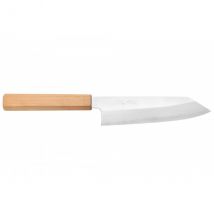Couteau 18cm santoku kiritsuke artisanal Ginsan Hado - Couteaux du Chef - Couteaux du Chef