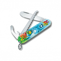 Couteau suisse pour enfant motif Dauphin My first Victorinox - Couteaux du Chef - Couteaux du Chef