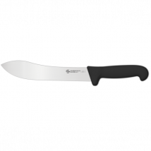 Couteau pour le boucher Ambrogio Sanelli Supra noir - Couteaux du Chef - Couteaux du Chef