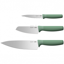 Lot de 3 couteaux spécifiques modèle Leo Forest Berghoff - Couteaux du Chef - Couteaux du Chef