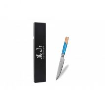 Couteau universel Kutoyama 12cm lame damas Azur - Couteaux du Chef - Couteaux du Chef