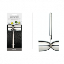 Double jigger inox 25ml et 50ml avec poignée Barcraft - Couteaux du Chef - Couteaux du Chef