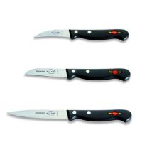 Coffret de 3 couteaux de cuisine pro DICK SUPERIOR éplucheur+légumes+universel - Couteaux du Chef - Couteaux du Chef