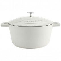 Cocotte tous feux en alu blanc 4L MasterClass - Couteaux du Chef - Couteaux du Chef