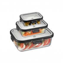 Ensemble 3 boîtes rectangles modèle Milo Gefu - Couteaux du Chef - Couteaux du Chef
