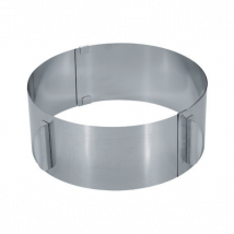 Cercle extensible à gâteaux 8,5cm modèle Tondo Gefu - Couteaux du Chef - Couteaux du Chef