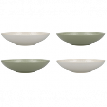 Set 4 bols à pâtes en grès émaillé 22cm KitchenCraft - Couteaux du Chef - Couteaux du Chef