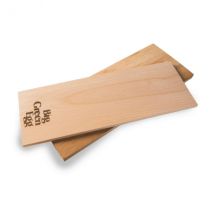 Set de 2 planchettes grillades Big Green Egg en aulne - Couteaux du Chef - Couteaux du Chef