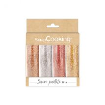 Set 4 sucres pailletés mix Scrapcooking - Couteaux du Chef - Couteaux du Chef