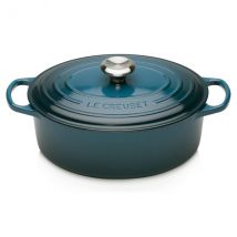Cocotte Signature ovale en fonte 29cm Le Creuset - Couteaux du Chef - Couteaux du Chef