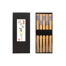 Lot 5 paires de baguettes en bambou Kutoyama - Couteaux du Chef - Couteaux du Chef