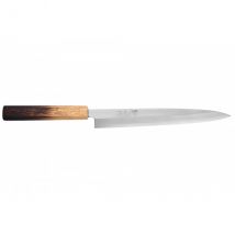 Couteau japonais modèle yanagiba 24cm Nakamura Kaishin Saku - Couteaux du Chef - Couteaux du Chef