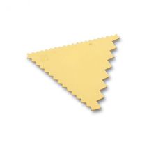 Peigne de décor triangle 9.3 x 8.3cm - Couteaux du Chef
