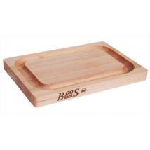 Planche à découper Boos Blocks double-face avec rigole en bois d'érable 31x20cm - Couteaux du Chef - Couteaux du Chef