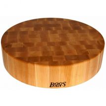 Planche en bois d'érable BOOS BLOCKS ronde et épaisse - Couteaux du Chef - Couteaux du Chef