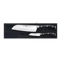 Coffret 2 couteaux Wusthof Classic Ikon - Santoku + légumes - Couteaux du Chef - Couteaux du Chef
