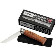 Opinel N°08 luxe manche en bois de padouk et lame inox - Couteaux du Chef - Couteaux du Chef