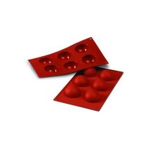 Moule silicone SILICON FLEX 6 semi sphères dimensions 300x175mm 6cm de diamètre - Couteaux du Chef - Couteaux du Chef