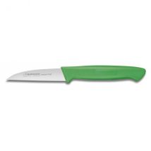 Couteau d'office lame droite 8cm Creative Chef manche vert Bargoin - Couteaux du Chef