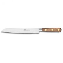 Couteau à pain 20cm Sabatier Périgord en noyer - Couteaux du Chef - Couteaux du Chef