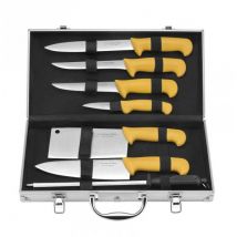 Mallette aluminium ECO Albert de Thiers 7 pièces - Couteaux du Chef - Couteaux du Chef