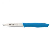 Couteau d'office bleu 10cm acier Nitrum Arcos Nova - Couteaux du Chef