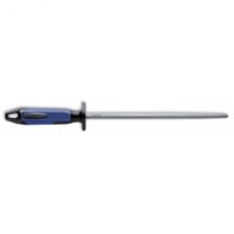 Fusil à aiguiser carré DICK SCANDIC taille standard et fine mèche 25cm manche bleu et noir - Couteaux du Chef - Couteaux du Chef