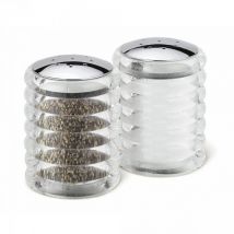 Coffret Beehive Cole and Mason avec salière et poivrier acrylique + chrome - Couteaux du Chef - Couteaux du Chef