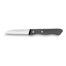Couteau d'office Sabatier Cuisine d'aujourd'hui 7cm lame lisse et droite manche noir - Couteaux du Chef - Couteaux du Chef