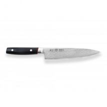 Couteau Kanetsugu Saiun modèle Chef 20cm lame damas - Couteaux du Chef