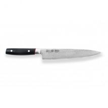 Couteau Kanetsugu Saiun modèle Chef 23cm lame damas - Couteaux du Chef