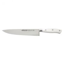 Couteau de chef forgé Riviera White Arcos lame 20cm acier NITRUM - Couteaux du Chef