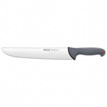 Couteau boucher professionnel Colour Prof Arcos lame 35cm - Couteaux du Chef - Couteaux du Chef