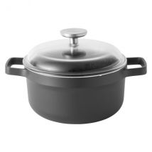 Faitout BergHOFF Gem en fonte compatible induction + couvercle - Couteaux du Chef