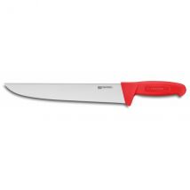 Couteau de boucher 28cm manche rouge Fischer - Couteaux du Chef