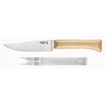 Set à fromage Opinel composé d'un couteau et d'une fourchette en inox - Couteaux du Chef - Couteaux du Chef