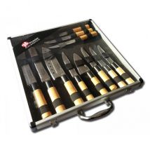 Valise de 11 Couteaux type Japonais Pradel Excellence - Couteaux du Chef - Couteaux du Chef