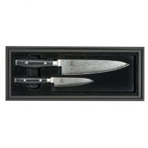 Coffret Yaxell Ran 2 couteaux damas - Couteaux du Chef - Couteaux du Chef