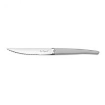 Couteau à steak Lou Laguiole Jet Sablé avec dents - Couteaux du Chef - Couteaux du Chef