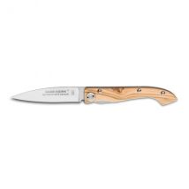 Couteau pliant bois d'olivier Claude Dozorme modèle Compostelle - Couteaux du Chef - Couteaux du Chef