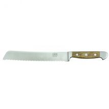 Couteau à pain 21cm forgé Alpha Olive Güde - Couteaux du Chef