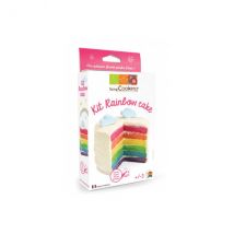 Rainbow cake en kit Scrapcooking - Couteaux du Chef
