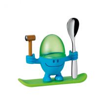Petit coquetier pour enfants WMF McEgg avec sa cuillère en inox 18/10 - Couteaux du Chef - Couteaux du Chef