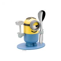 Petit coquetier pour les enfants WMF Les Minions avec cuillère en inox 18/10 - Couteaux du Chef - Couteaux du Chef