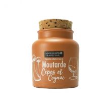 Moutarde parfumée aux cèpes et au Cognac Savor&Sens - 110g - Couteaux du Chef