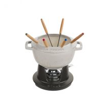 Service à fondue fonte STAUB 6 personnes - Couteaux du Chef - Couteaux du Chef