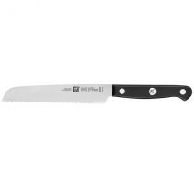 Couteau de cuisine Zwilling Gourmet modèle universel à dents 13cm - Couteaux du Chef